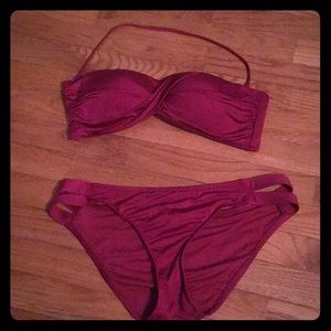 Maroon Target Mossimo Bathing Suit